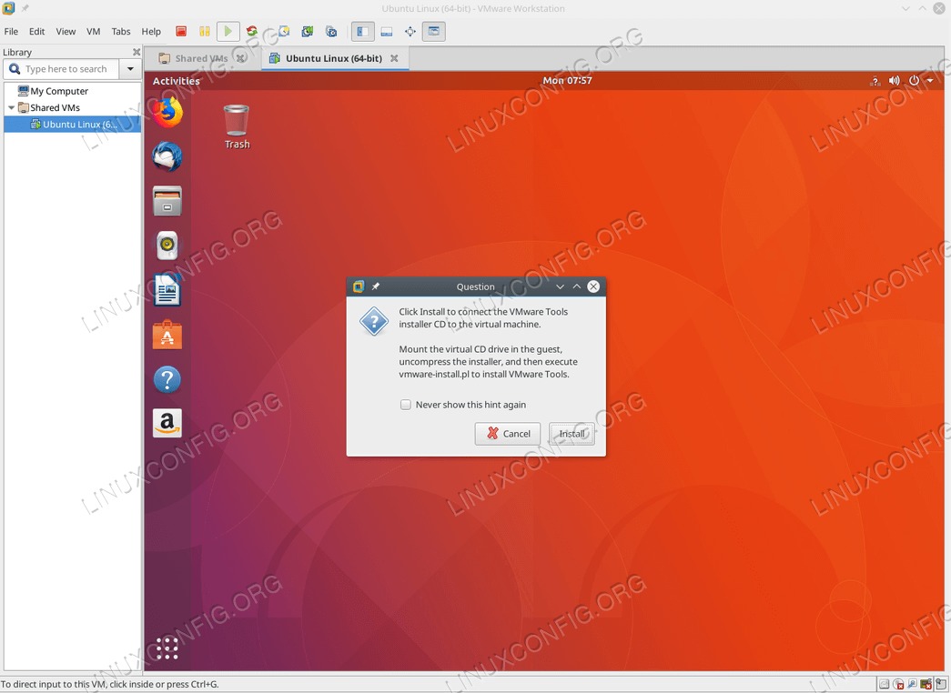 vmwaretools灰色不可选_vmtool灰色_虚拟机vmtools灰色